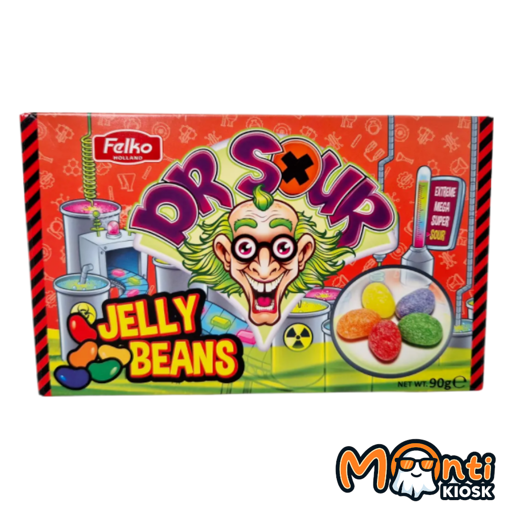 Dr. Sour Jelly Beans 90g