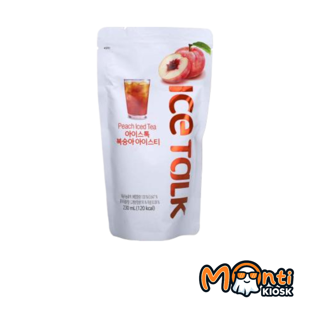 Ice Talk Peach Iced Tea 230ml