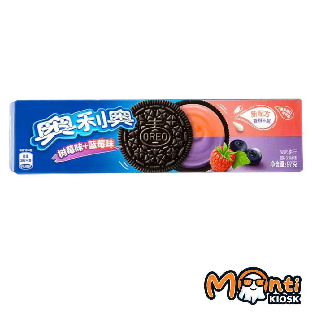 Oreo Blueberry & Raspberry China 97g