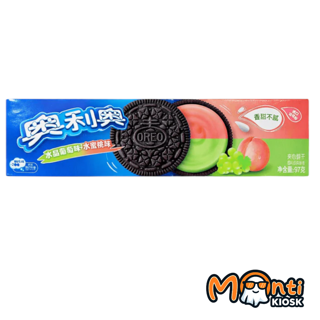 Oreo Crystal Grape & Peach 97g