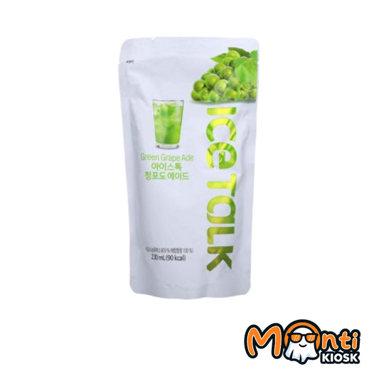 Ice Talk Green Grape Ade 230ml