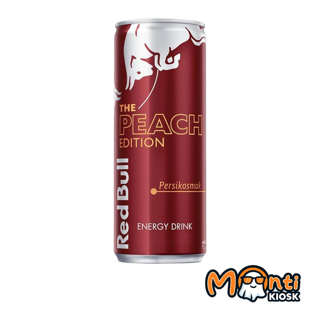 Red Bull Energy Drink Peach Edition Persikosmak 250ml