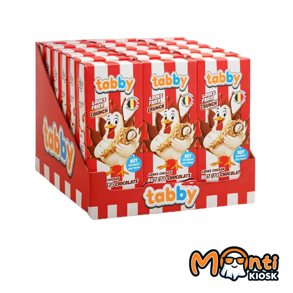 Tabby - Crunch Chocolate (Looks fried Chicken) 50g