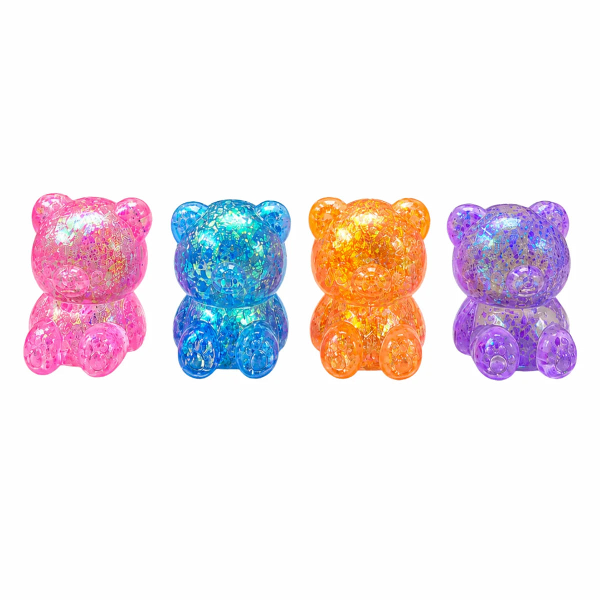 Sugar Bear Squishy – Gel-Bär Fidget Spielzeug in Zufallsfarbe